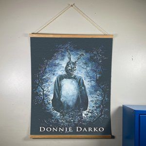 Donnie Darko Canvas Wooden Gold Hanger 24”x17.5”